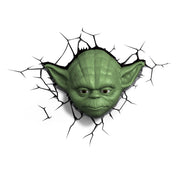 Star Wars Episode 7 Yoda Head 3D Deco Light