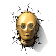 Star Wars Episode 7 C3PO 3D Deco Light
