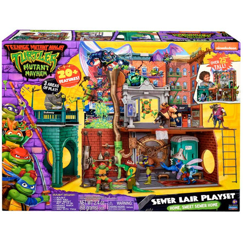 TMNT Movie Sewer Lair Playset