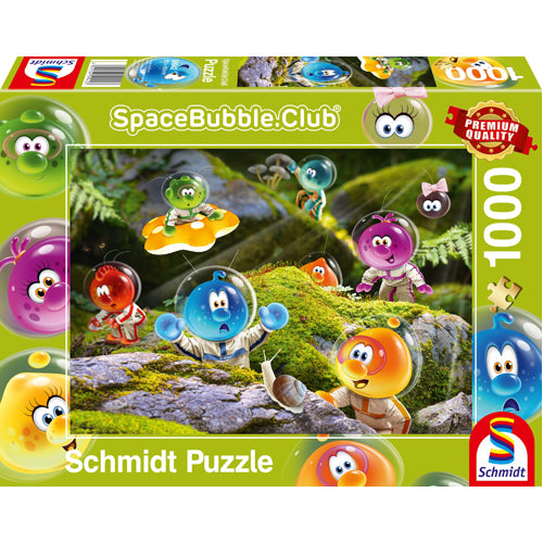 Space Bubble Club: Landing in a Forest of Moss (1000pc)