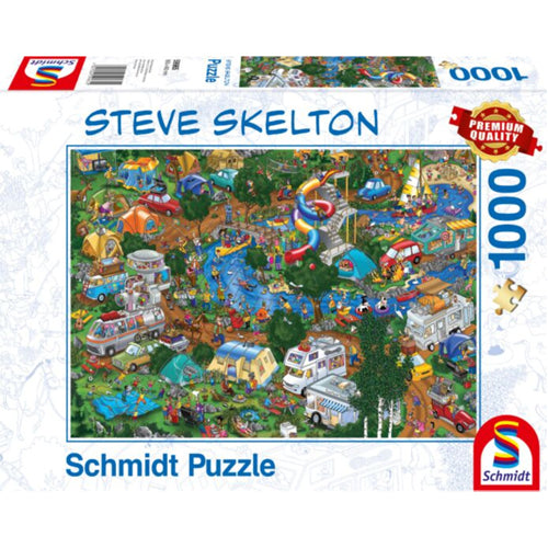 Steve Skeleton: Getting away from it all (1000pc)