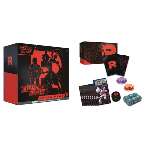 pokemon trading card game destined rivals elite trainer box Pokemon TCG: Scarlet & Violet - Destined Rivals - Elite Trainer Box