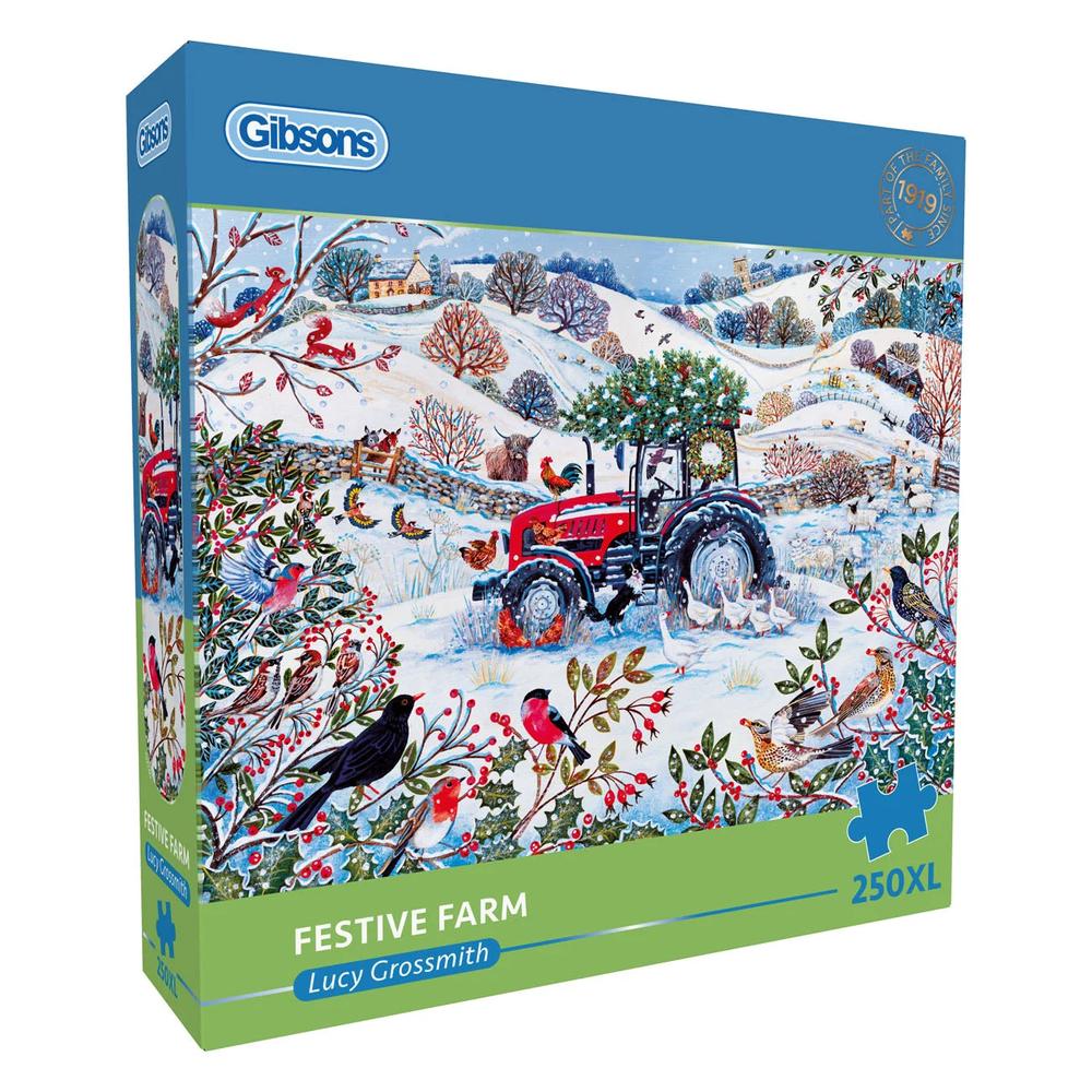 Festive Farm Puzzle (250XL)