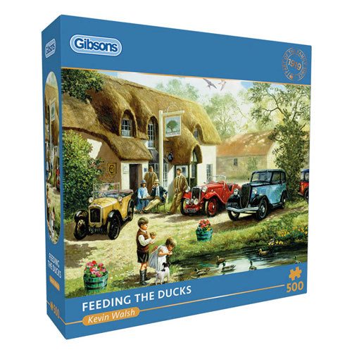 *A Grade* Gibsons - Feeding the Ducks - 500 Piece Jigsaw Puzzle