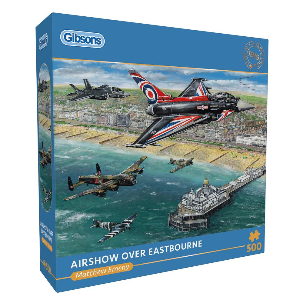 Airshow Over Eastbourne 500 Piece Puzzle