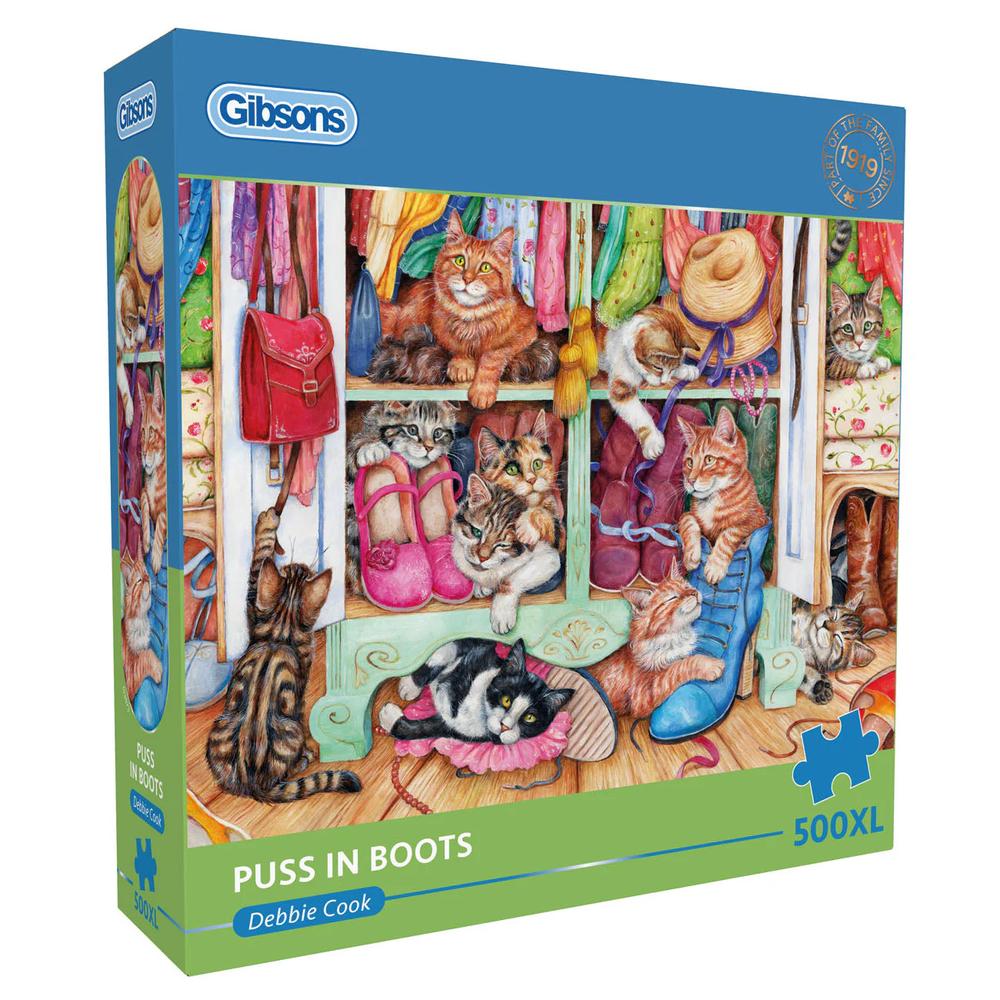 Gibsons Puss in Boots XL 500 Piece