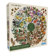 Gibsons: The Art File: Nature's Seasons (500 CIRCULAR Pieces)