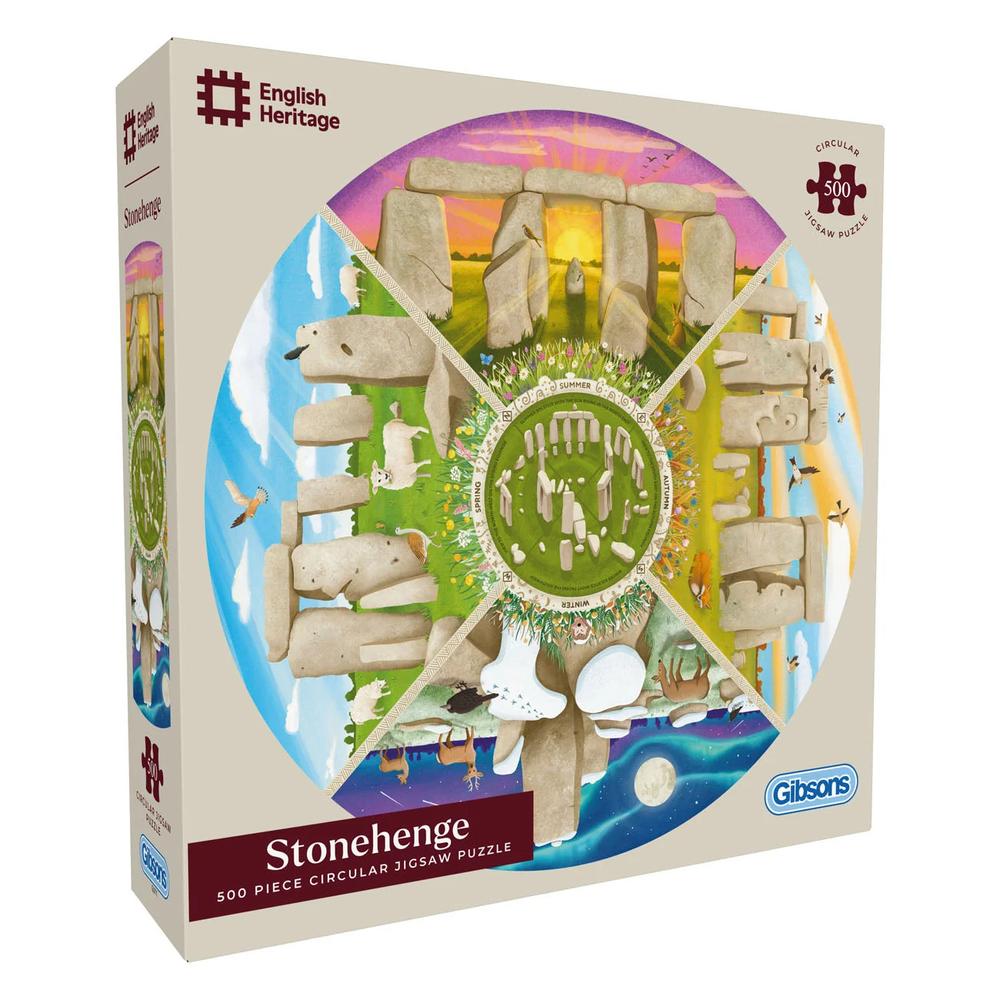 English Heritage: Stonehenge (500 Circular Puzzle)