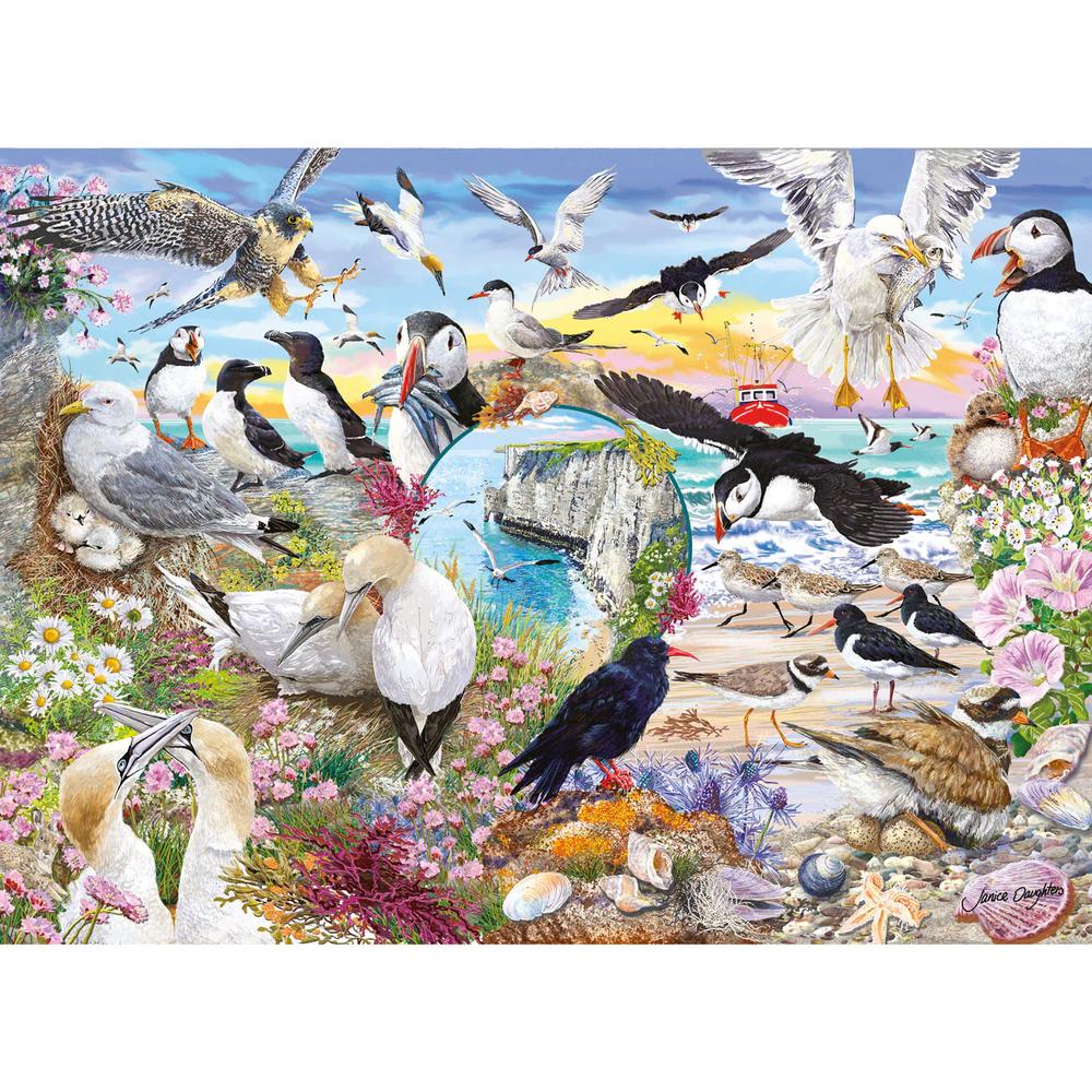 Gibsons: RSPB Wings in the Wild (4x500 Pieces)