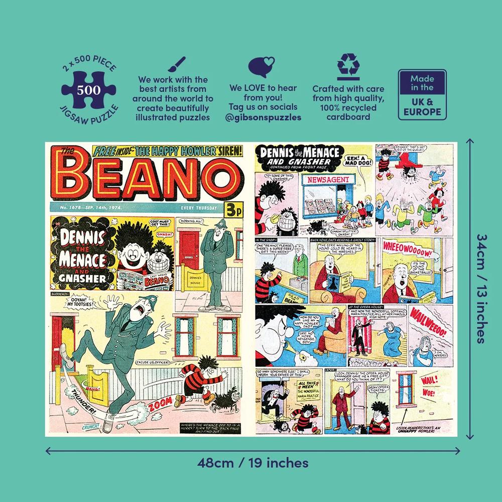 Gibsons: 75 Years of Dennis the Menace Puzzle (2x500 Pieces)_4