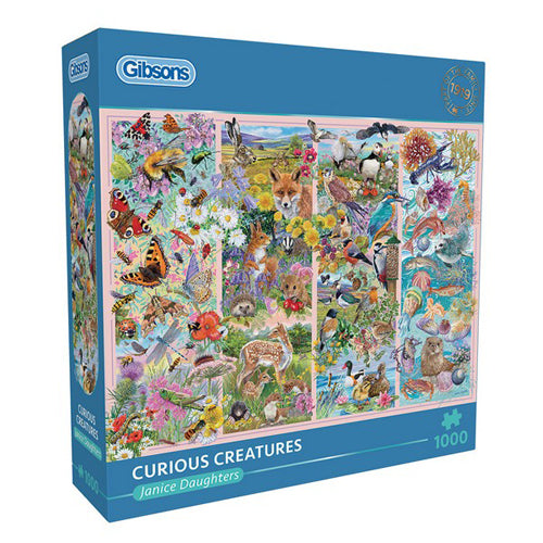 *A Grade* Curious Creatures Puzzle (1000 Pieces)