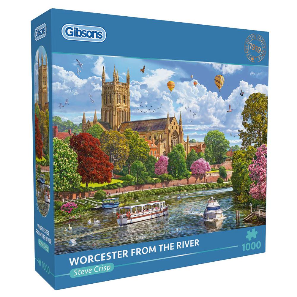 Gibsons: Worcester from the River (1000 Pieces)