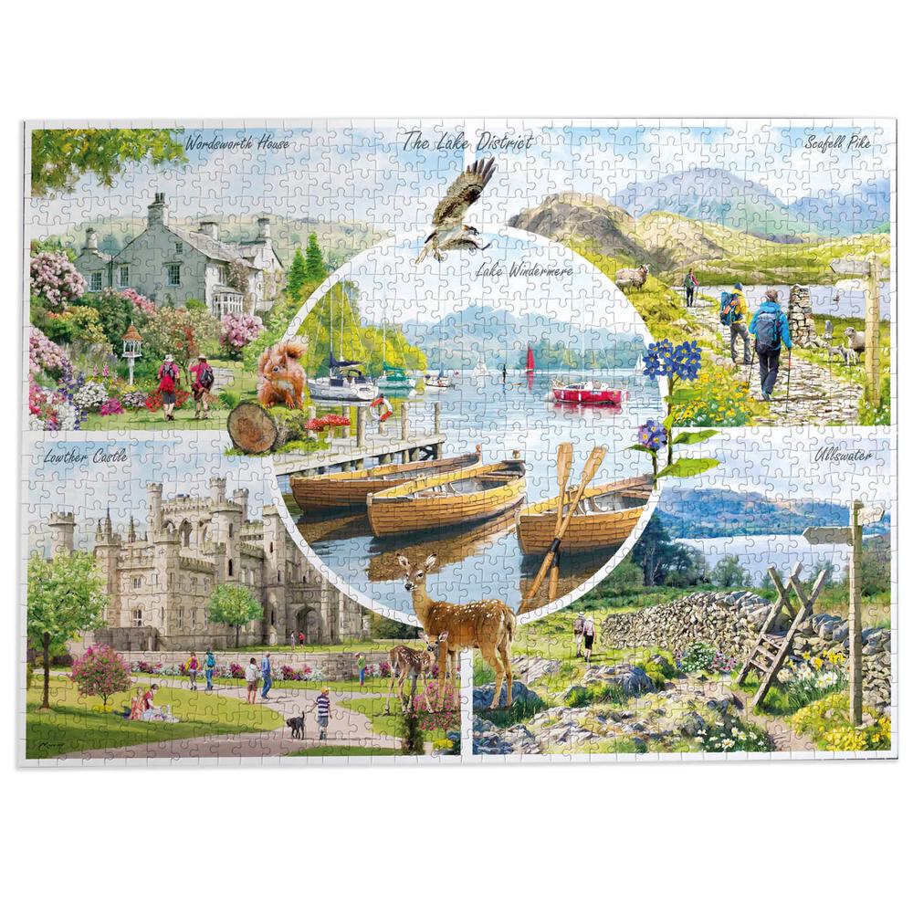 Gibsons The Lake District 1000 Piece