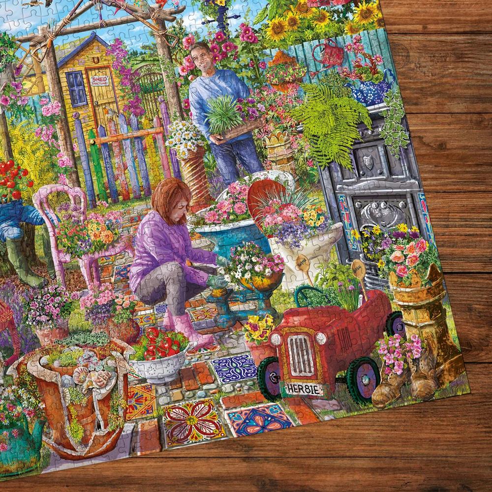 Gibsons: Upcycled Garden Puzzle (1000 Pieces)_2