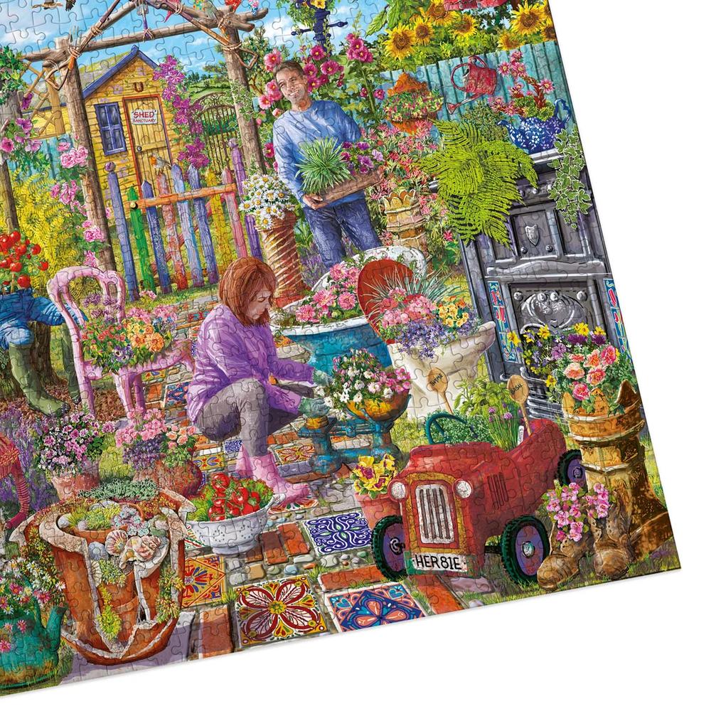 Gibsons: Upcycled Garden Puzzle (1000 Pieces)_4