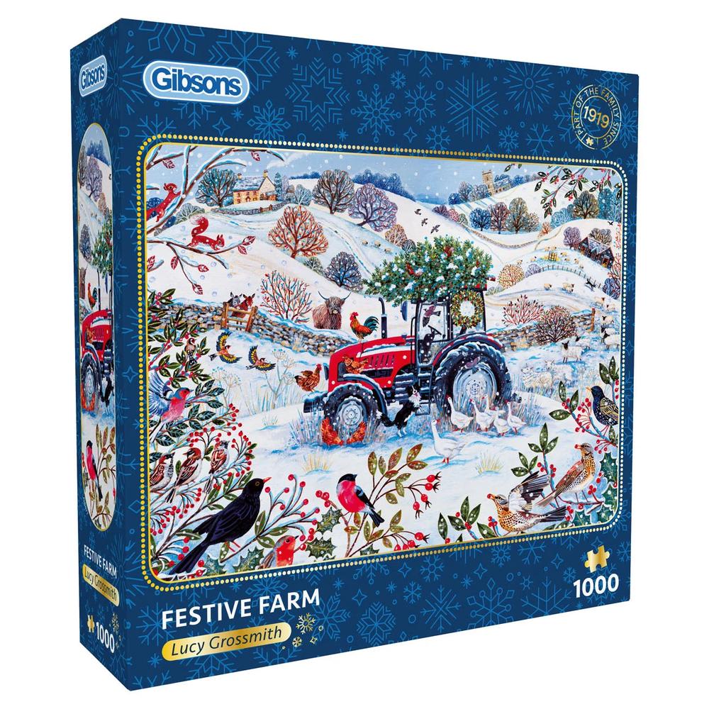Festive Farm Puzzle (1000 Pieces)