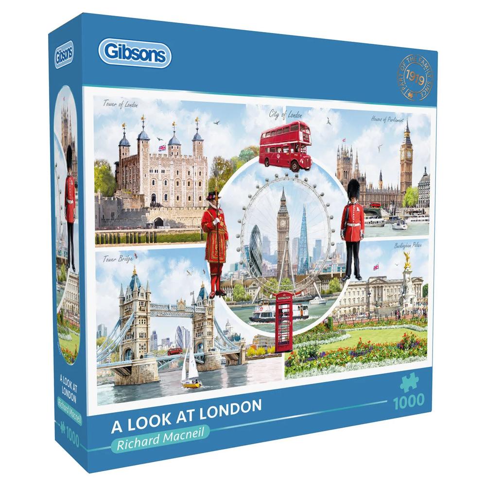 Gibsons: A Look at London Puzzle (1000 Pieces)