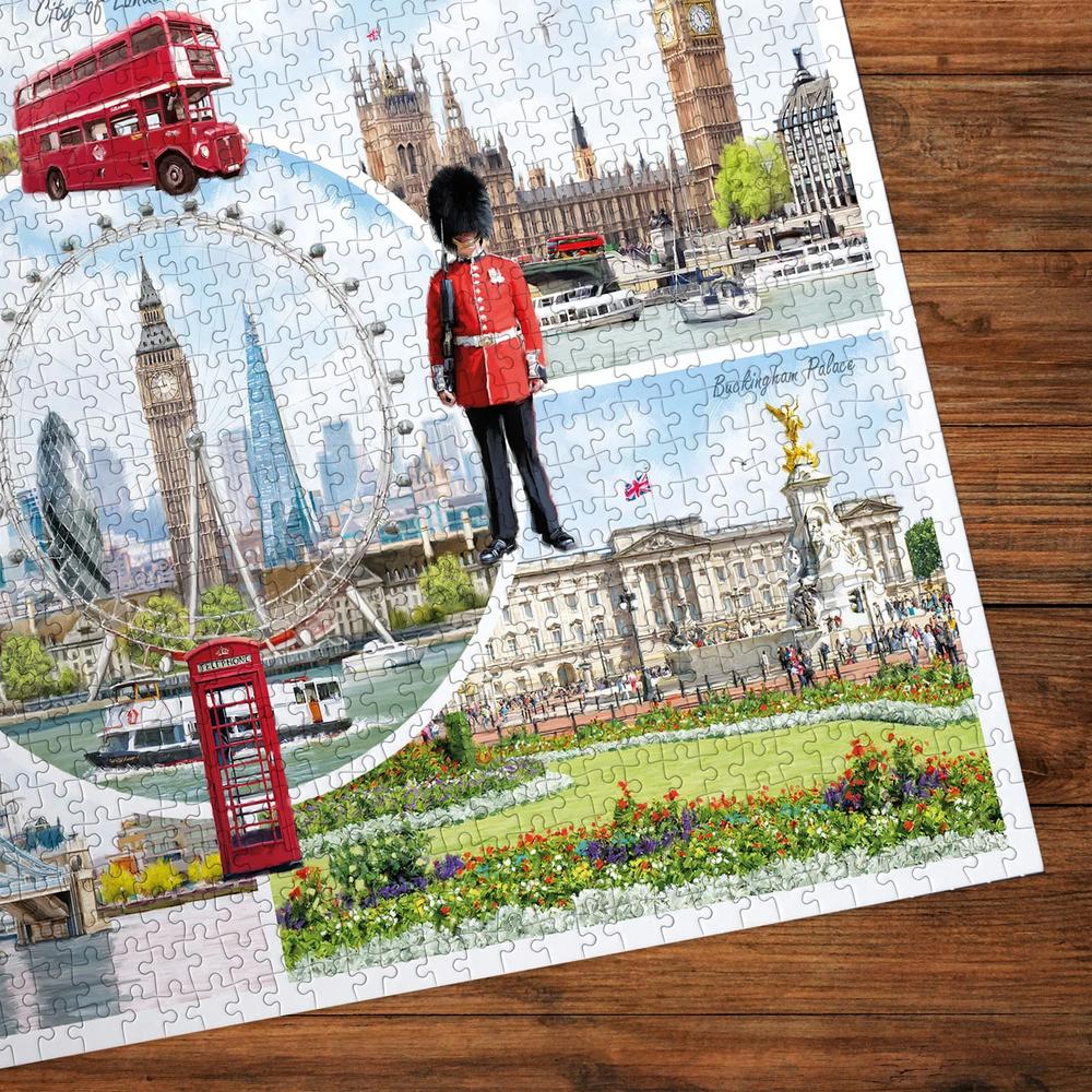 Gibsons: A Look at London Puzzle (1000 Pieces)_2