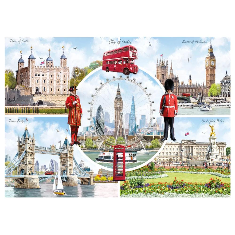 Gibsons: A Look at London Puzzle (1000 Pieces)_4