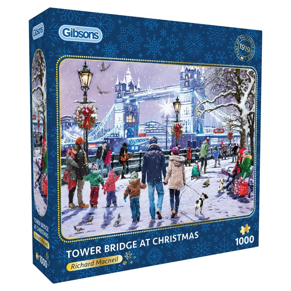 Tower Bridge at Christmas Puzzle (1000 Pieces)