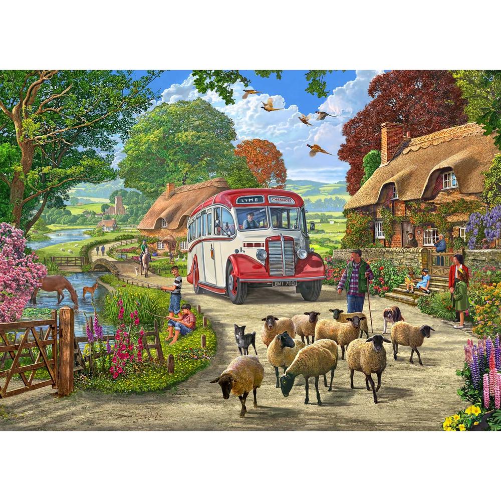 Gibsons: Touring the Countryside Puzzle (1000 Pieces)_3