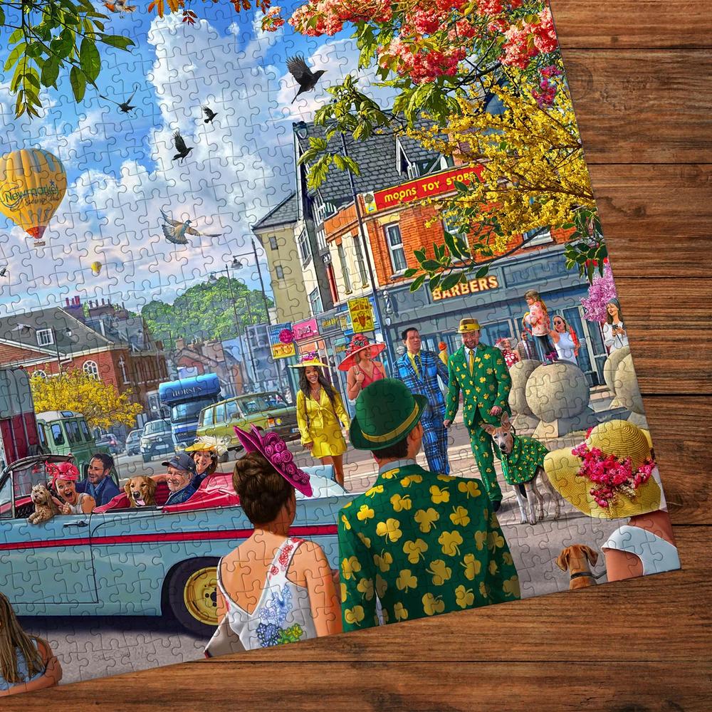 Gibsons: Off to the Races at Newmarket Puzzle (1000 Pieces)_1
