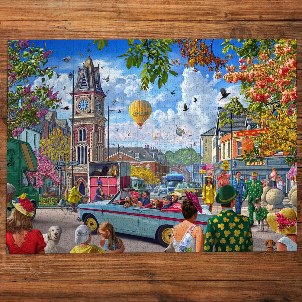 Gibsons: Off to the Races at Newmarket Puzzle (1000 Pieces)_3