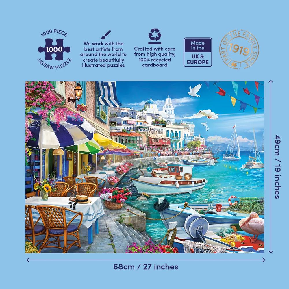 Gibsons: Sun Over the White Harbour Puzzle (1000 Pieces)_3