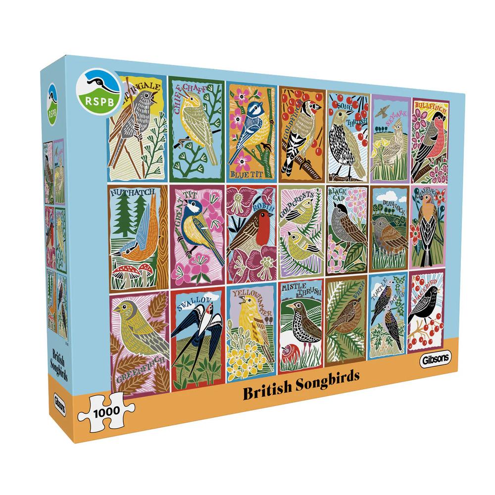 RSPB: British Songbirds 1000 Piece Puzzle