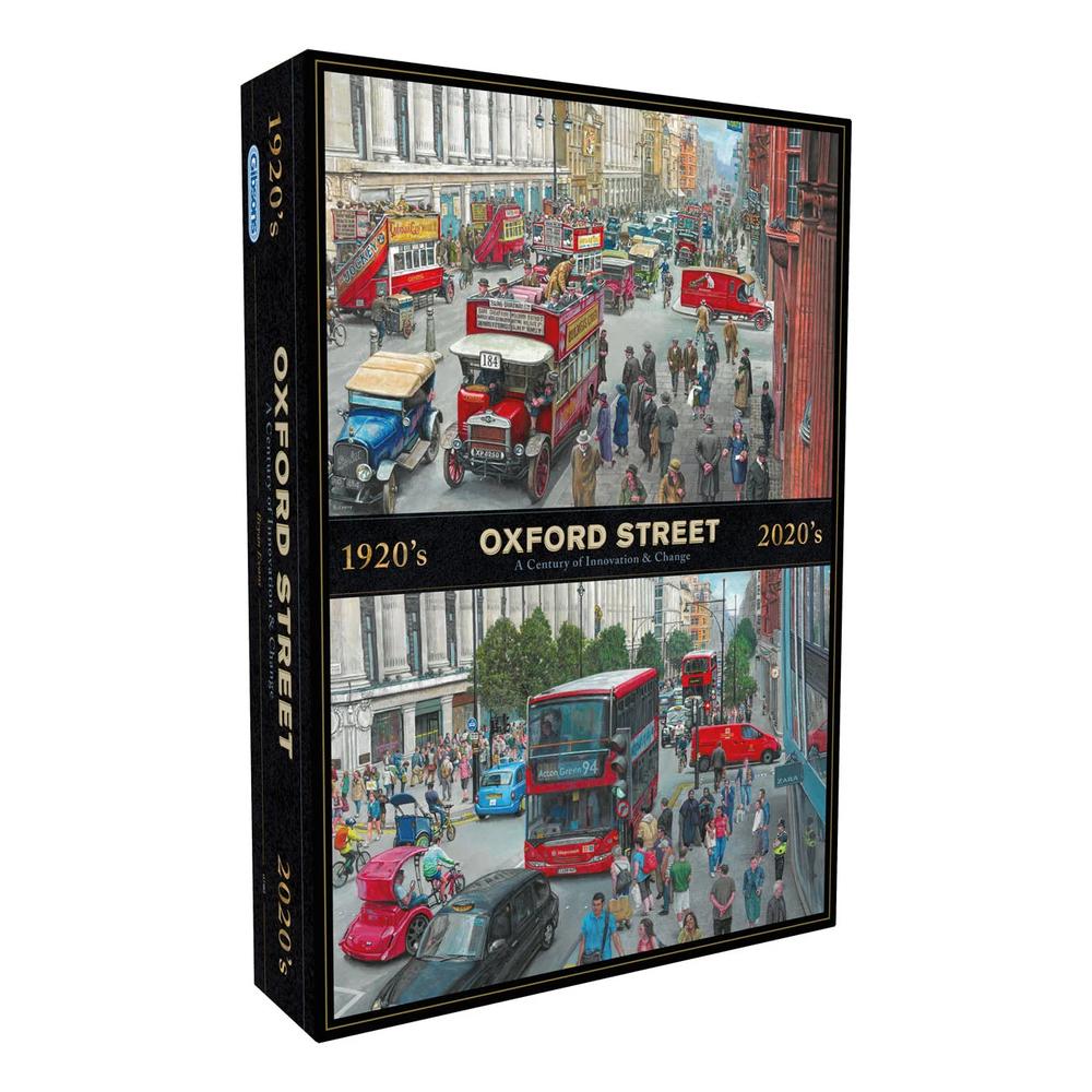 Gibsons: Oxford Street Through the Decades Puzzle (1000 Pieces)