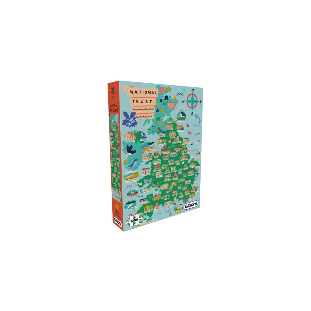 National Trust: Across the Land 1000 Piece Puzzle