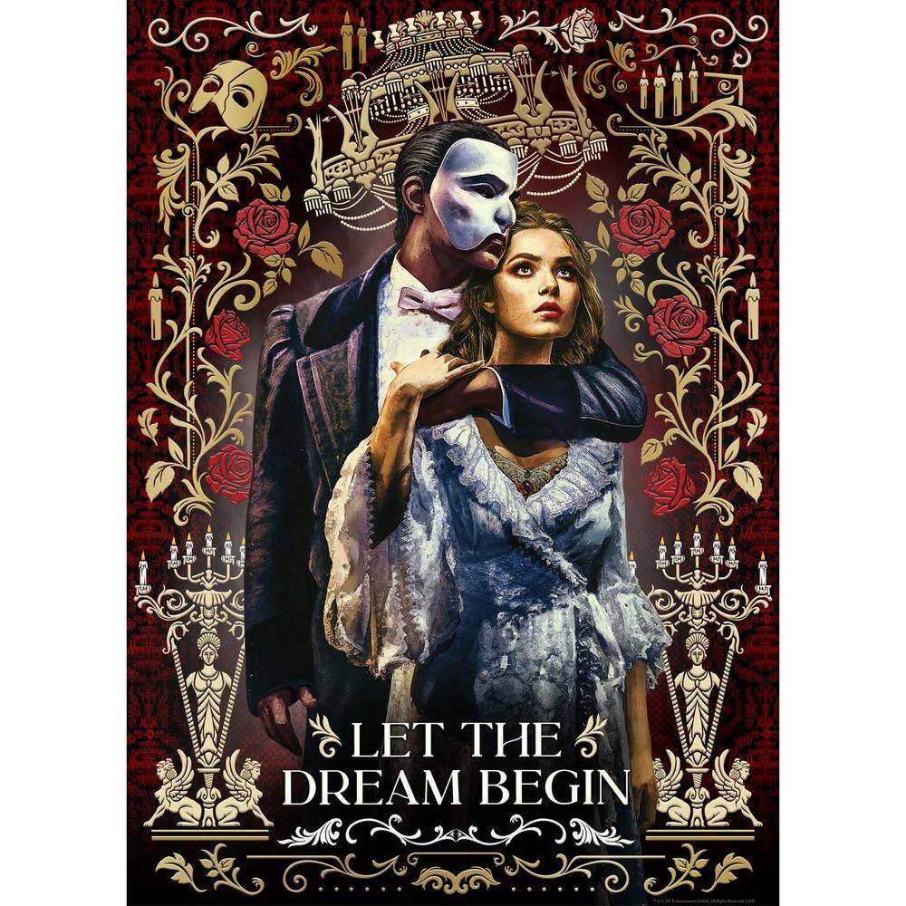 Gibsons: Phantom of the Opera Puzzle (1000 Pieces)_4