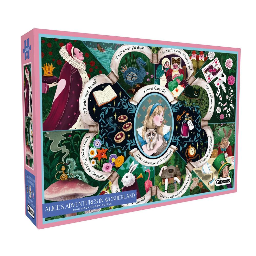 Gibsons: Alice's Adventures in Wonderland Puzzle (1000 Pieces)
