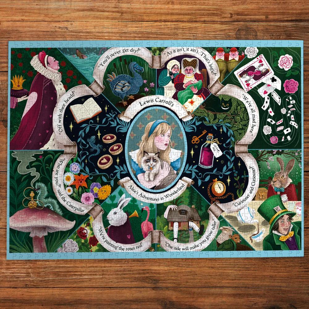Gibsons: Alice's Adventures in Wonderland Puzzle (1000 Pieces)_1