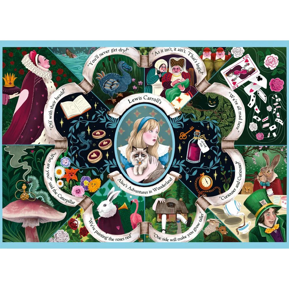 Gibsons: Alice's Adventures in Wonderland Puzzle (1000 Pieces)_4