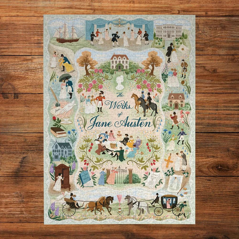Stories Unbound: Jane Austen Puzzle (1000 Pieces)_2