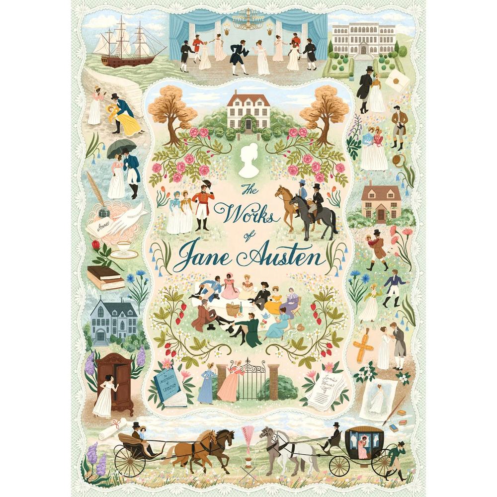 Stories Unbound: Jane Austen Puzzle (1000 Pieces)_3