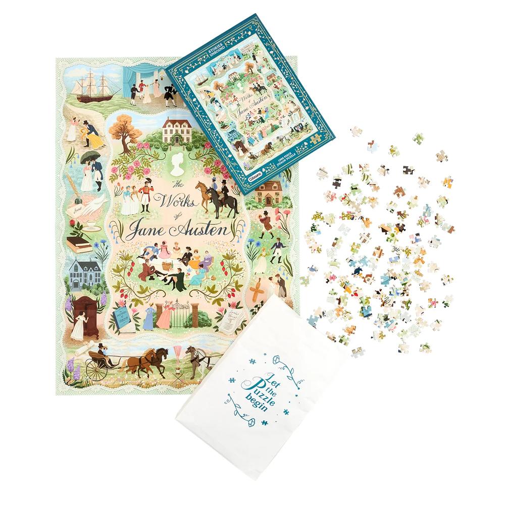 Stories Unbound: Jane Austen Puzzle (1000 Pieces)_4