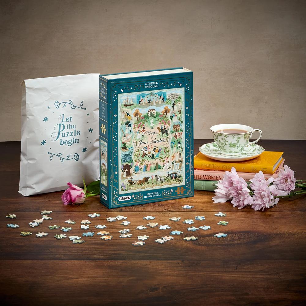 Stories Unbound: Jane Austen Puzzle (1000 Pieces)_6