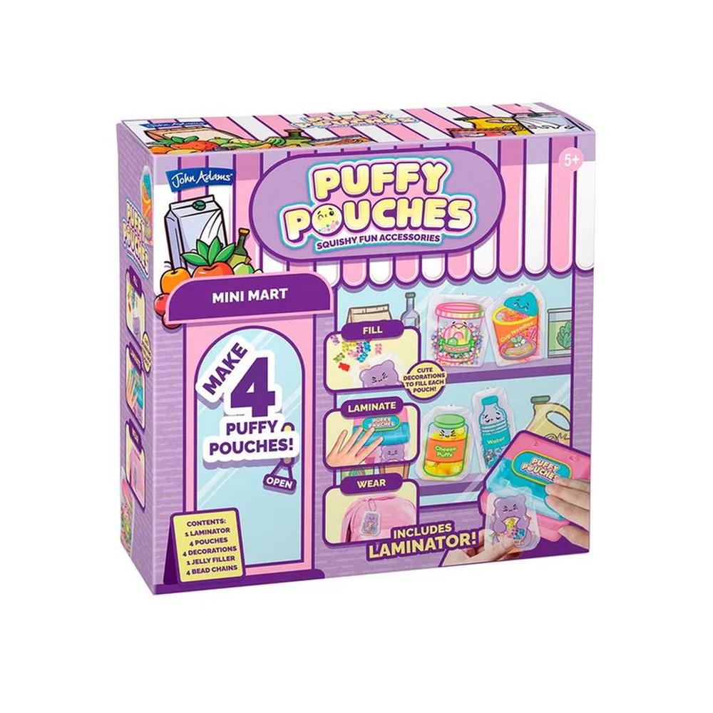 Puffy Pouches Themed Set - Mini Mart