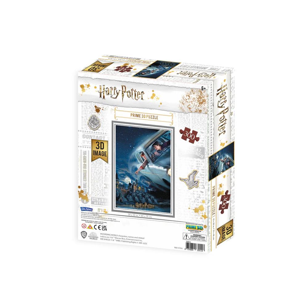 Harry Potter - Harry and Ron Flying Over Hogwarts 300 Piece Puzzle