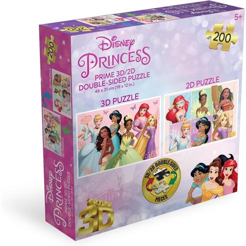 Disney Princess Double Sided Puzzle (200 Pieces)