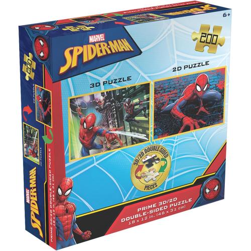 Puzzle Double Face Spider-Man Marvel - 200 Pièces