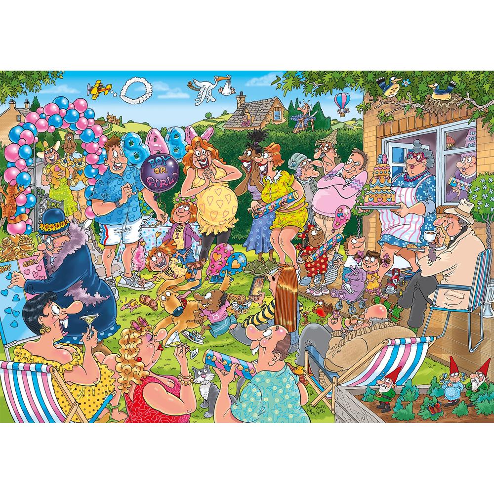 Wasgij Mystery 31 - Gender Reveal! 1000 Piece Puzzle