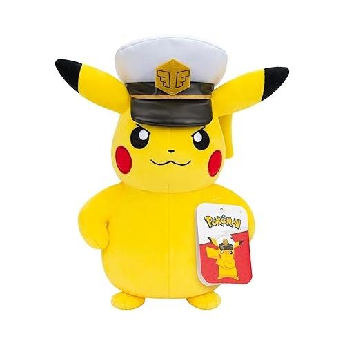 Pokemon - 8" Plush Captain Pikachu #1