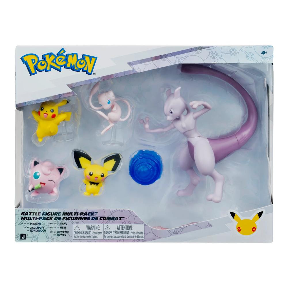 Pokemon Battle Fig 30th Anniversary Multipack