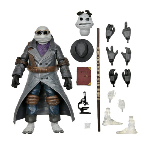 TMNT / UNIVERSAL DONATELLO AS THE INVISIBLE MAN ULTIMATE 7 INCH SCALE ACTION FIGURE UNIVERSAL MONSTERS X TEENAGE MUTANT NINJA TURTLES