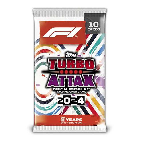 F1 Turbo Attax 2024 Card Packets Booster Pack