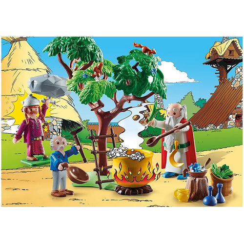 Playmobil Asterix: Getafix with the Caldron of Magic Potion