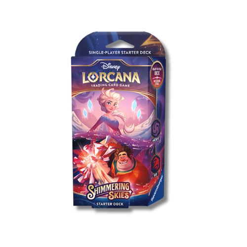 Disney Lorcana: Shimmering Skies - Starter Deck - Amethyst & Ruby